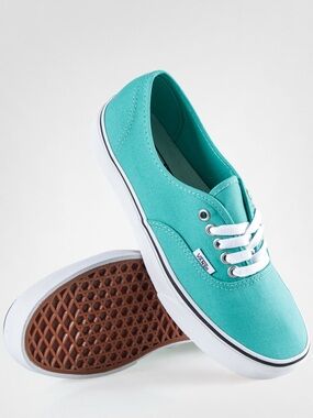 Vans Low-Top Canvas Sneakers in Teal/Turquoise woman 8
